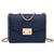 Push Lock Lightweight Vegan Leather Crossbody Bag With Chain Strap By Dasein - Dasein Bags