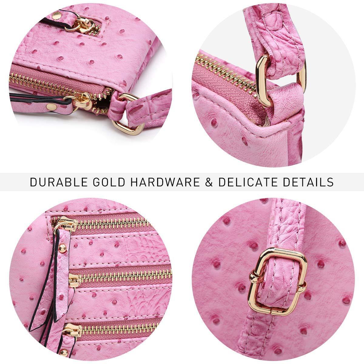 Women Lightweight Functional Multi Pocket Crossbody Bag l Dasein - Dasein Bags