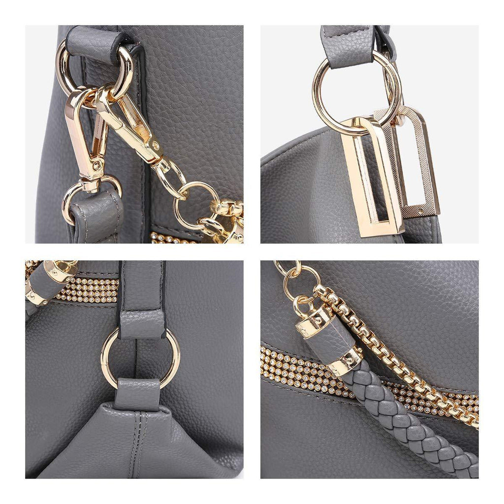 Classic Chain Large Hobo Handbag - Dasein Bags