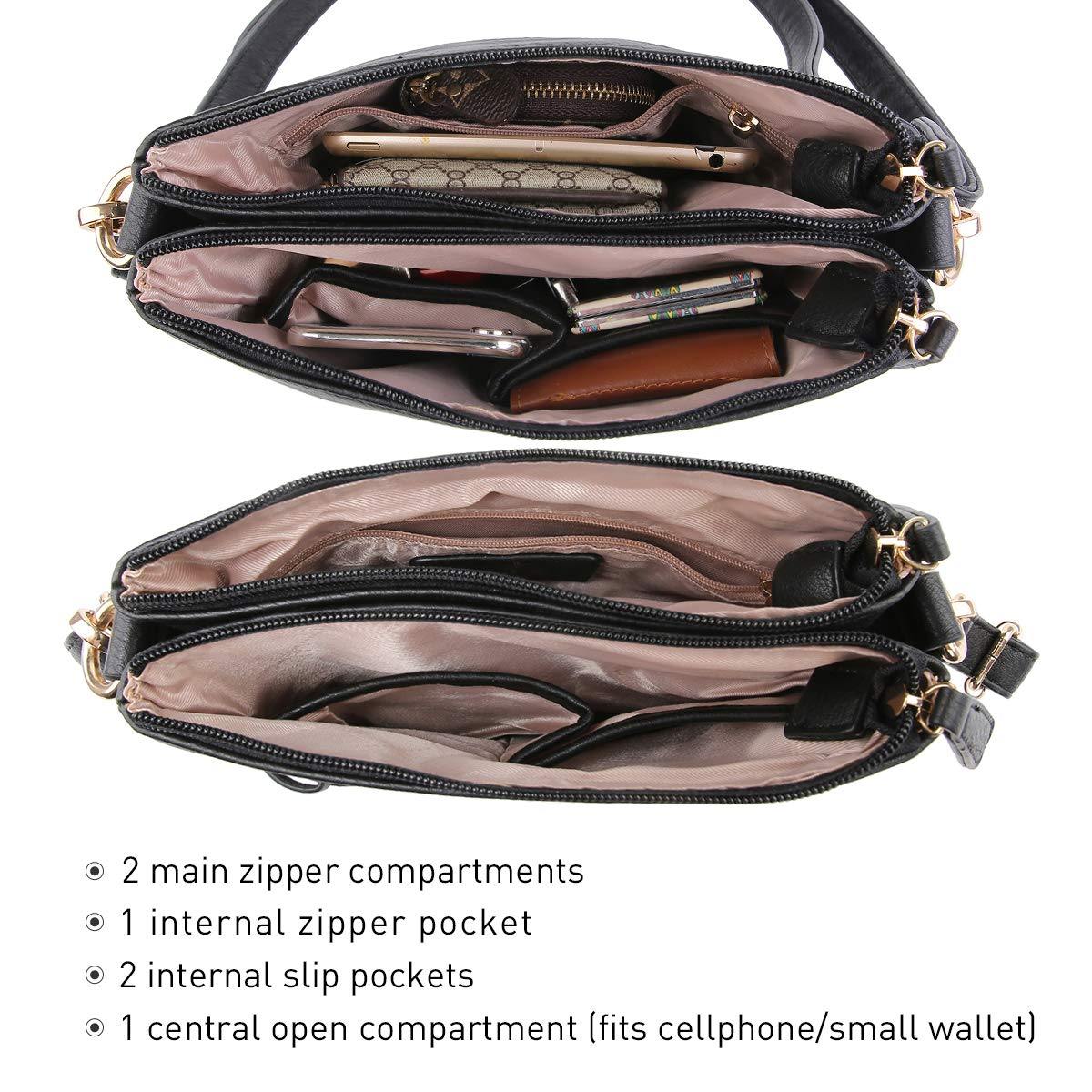 Small Size Emblem Retro Designer Crossbody Messenger Bag l Dasein - Dasein Bags