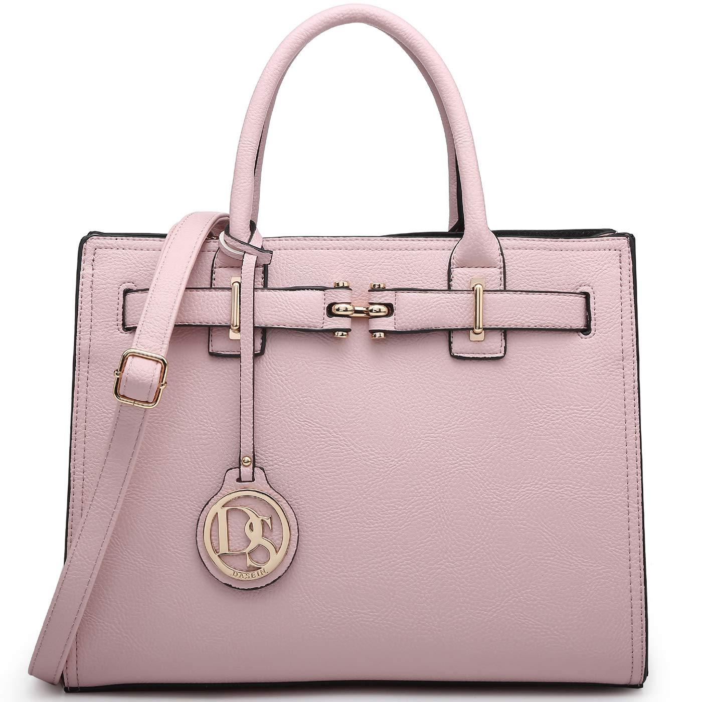 Women Satchel Purses Handbags Belted Top-handle Work Tote Shoulder l Dasein - Dasein Bags