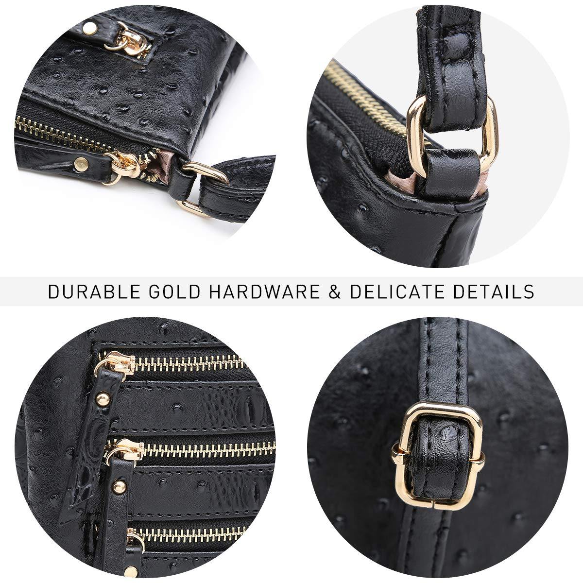 Women Lightweight Functional Multi Pocket Crossbody Bag l Dasein - Dasein Bags