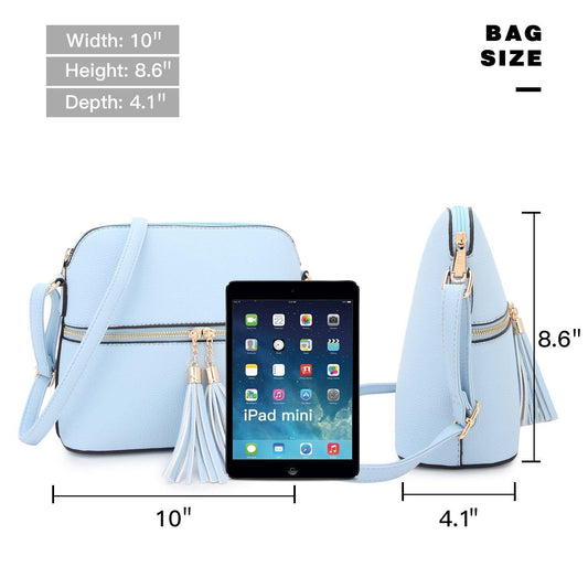 Tassel Crossbody Bag - Dasein Bags