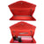 Dasein Women's Evening Bag Pleated Envelope Clutch l Dasein - Dasein Bags