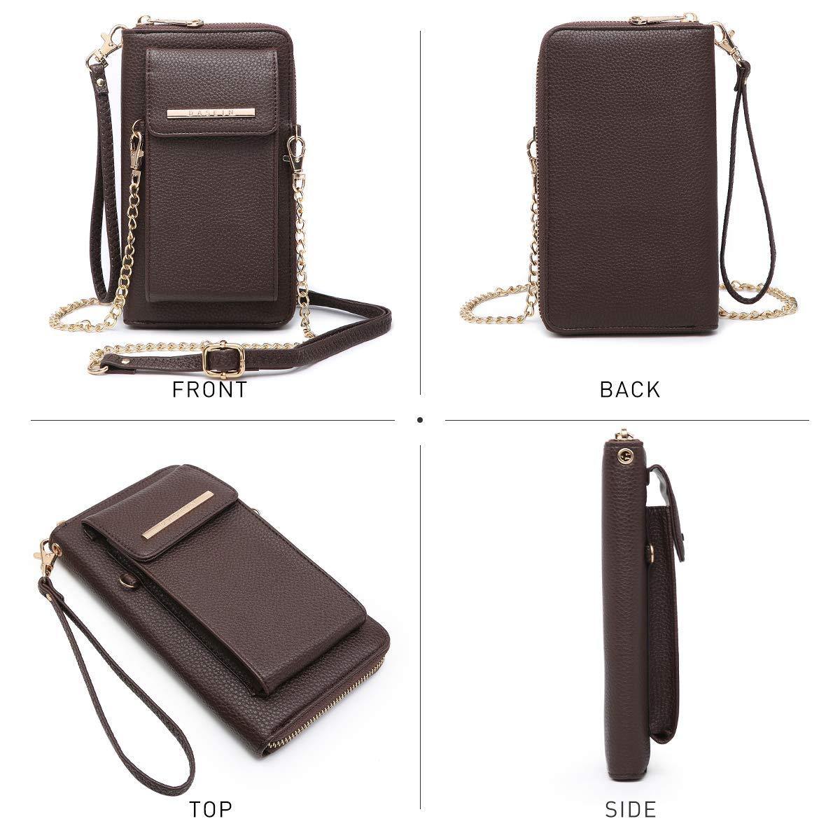 Fashion Small Size Cellphone Wristlet Crossbody Bag - Dasein Bags