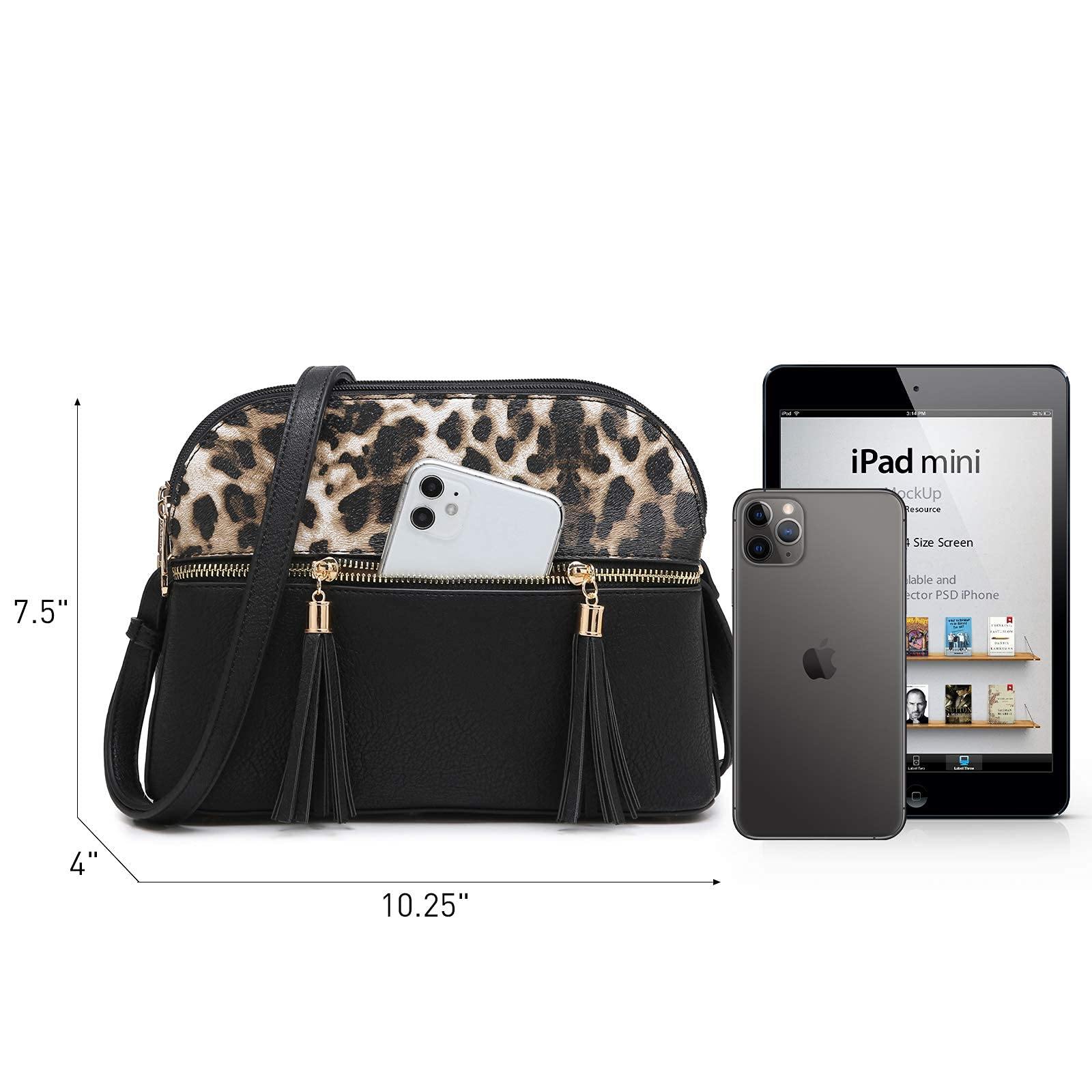 Two-Tone Tassel Crossbody Bag - Dasein Bags