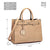 Women Satchel Purses Handbags Belted Top-handle Work Tote Shoulder l Dasein - Dasein Bags