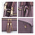 Tassel Front Zipper Crossbody Bag - Dasein Bags