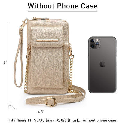 Fashion Small Size Cellphone Wristlet Crossbody Bag - Dasein Bags