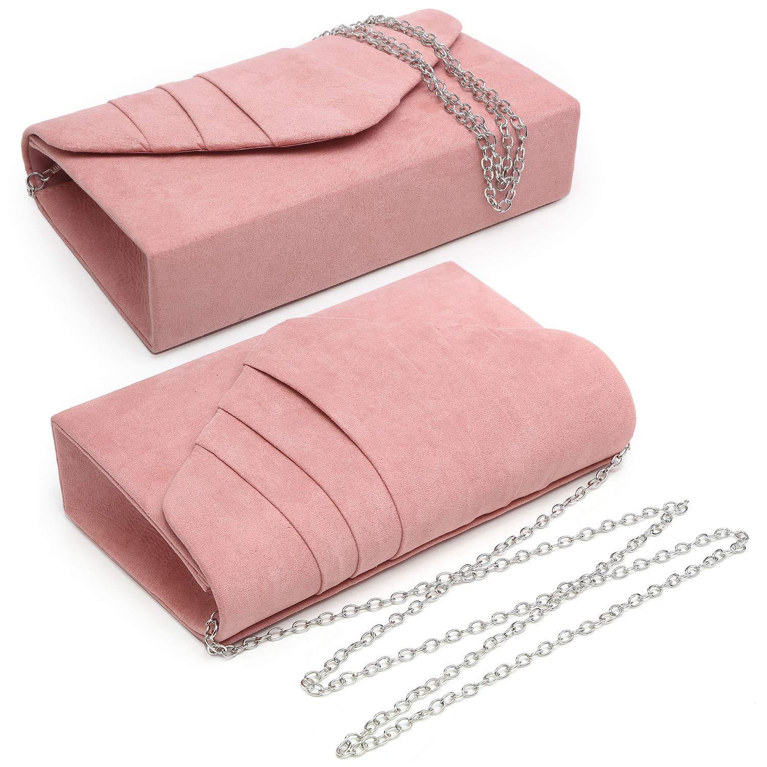 Dasein Women's Evening Bag Pleated Envelope Clutch l Dasein - Dasein Bags