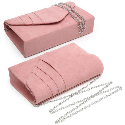 Dasein Women's Evening Bag Pleated Envelope Clutch l Dasein - Dasein Bags
