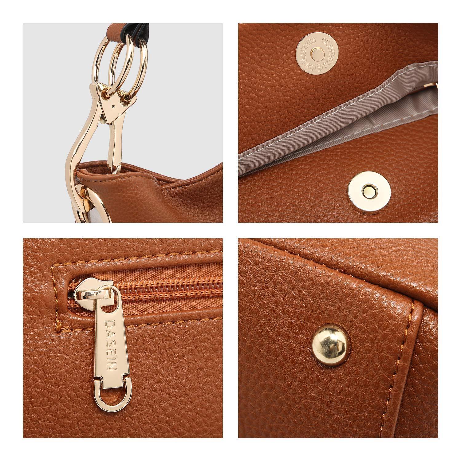 Large Corner Patched Hobo Bag - Dasein Bags
