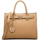 Women Satchel Purses Handbags Belted Top-handle Work Tote Shoulder l Dasein