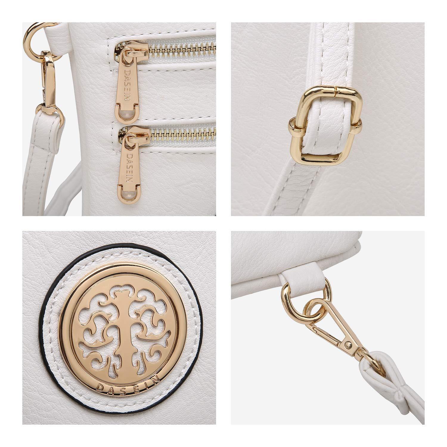 Women PU Leather Lightweight Crossbody Bag with Multi Pockets l Dasein - Dasein Bags