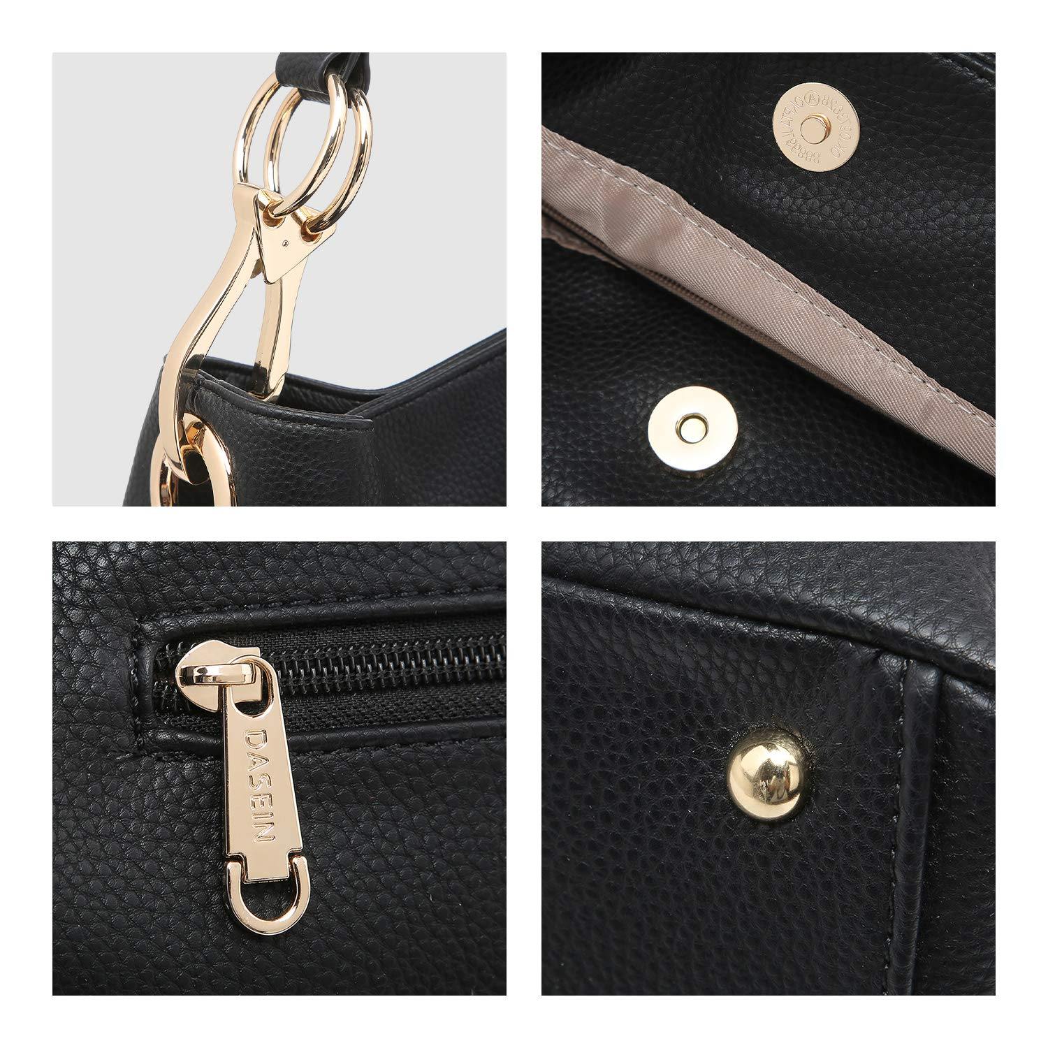 Large Corner Patched Hobo Bag - Dasein Bags