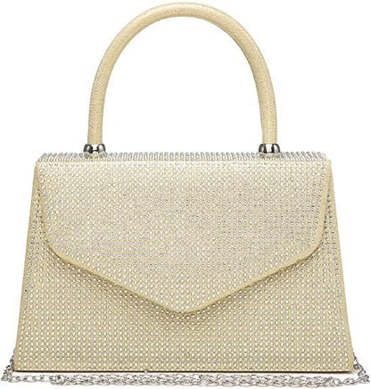 Glitter Evening Clutch Bag Rhinestone Handbag Purse Wedding Party Bag for Women - Dasein Bags