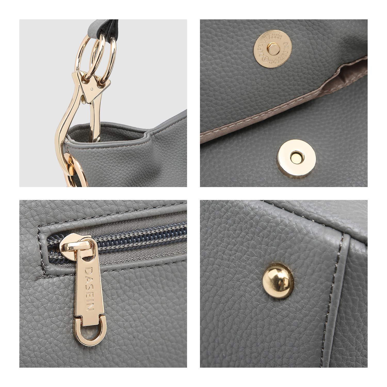Large Corner Patched Hobo Bag - Dasein Bags