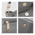 Large Corner Patched Hobo Bag - Dasein Bags
