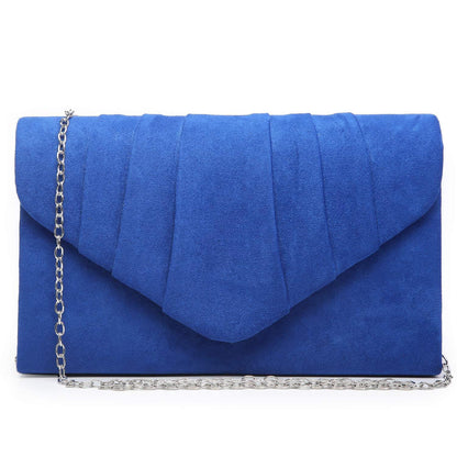 Dasein Women's Evening Bag Pleated Envelope Clutch l Dasein - Dasein Bags