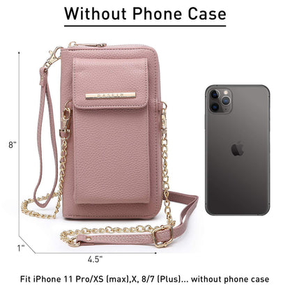 Fashion Small Size Cellphone Wristlet Crossbody Bag - Dasein Bags