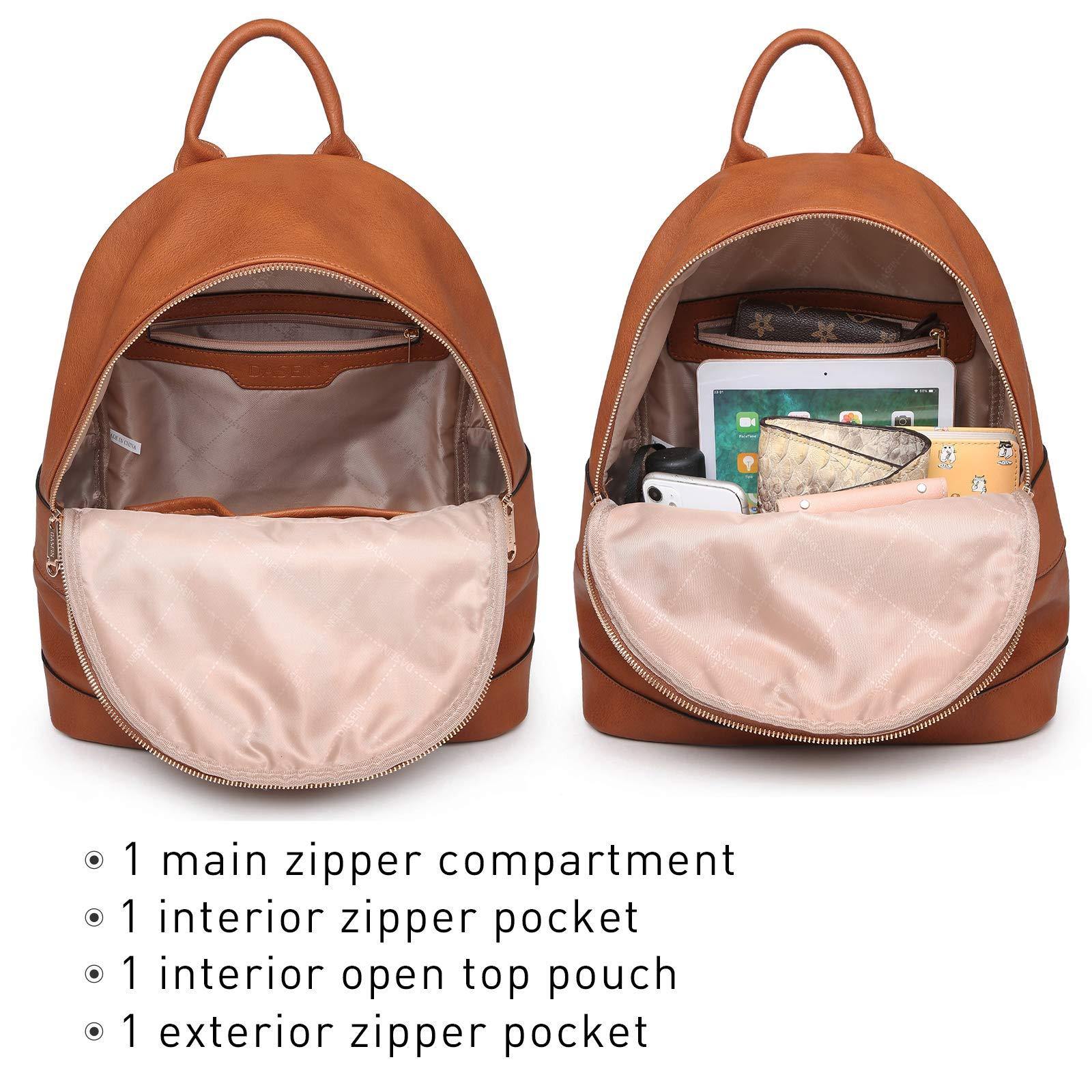 Fashion Casual Women Backpack with Matching Wristlet 2Pcs Set l Dasein - Dasein Bags