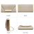 Dasein Glitter Flap Envelope Clutch Purses Evening Bags Wedding Party Prom Purse - Dasein Bags