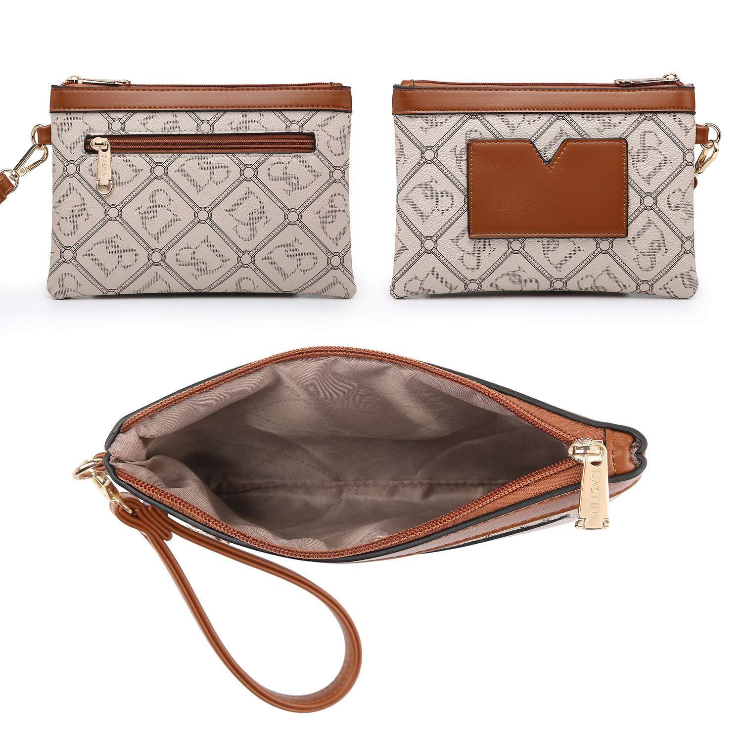 Fashion Casual Women Backpack with Matching Wristlet 2Pcs Set l Dasein - Dasein Bags