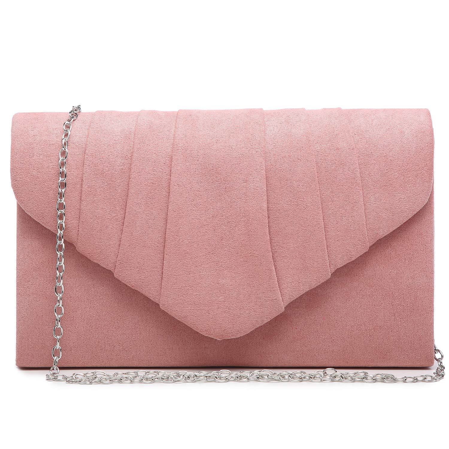 Dasein Women's Evening Bag Pleated Envelope Clutch l Dasein - Dasein Bags