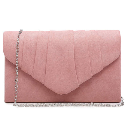 Dasein Women's Evening Bag Pleated Envelope Clutch l Dasein - Dasein Bags
