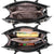 Fashion embossed Shoulder Top Handle Satchel Tote Bag with Matching Clutch l Dasein - Dasein Bags