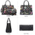 Studded Handbag with Matching Wristlet - Dasein Bags