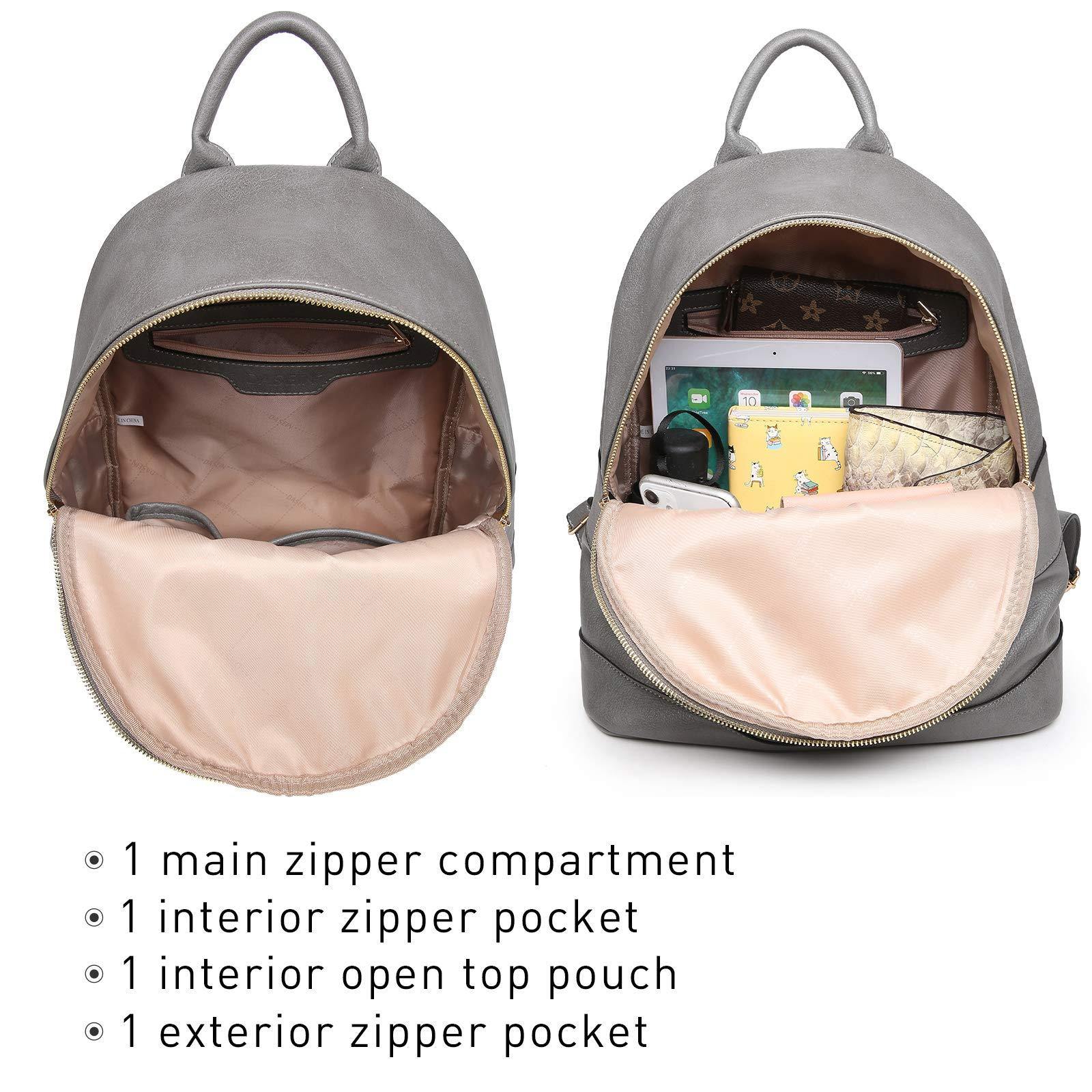 Fashion Casual Women Backpack with Matching Wristlet 2Pcs Set l Dasein - Dasein Bags