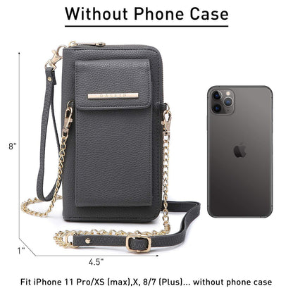 Fashion Small Size Cellphone Wristlet Crossbody Bag - Dasein Bags
