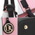 Fashion Stitching Color Large Tote Bag with Matching Wallet l Dasein - Dasein Bags