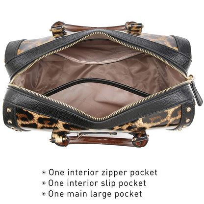 Shiny Patent Handbags Barrel Top Handle Bag for Women l Dasein - Dasein Bags