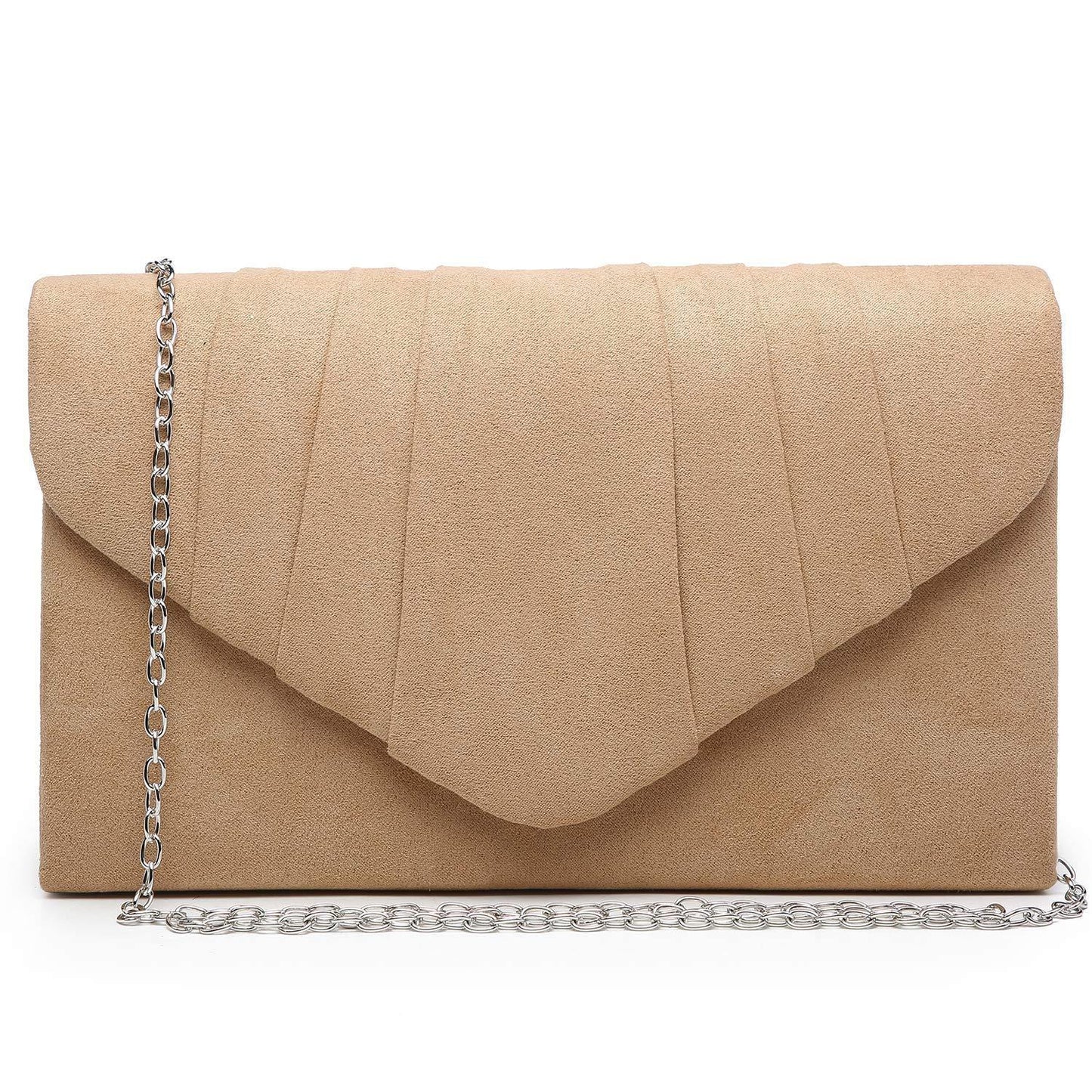 Dasein Women's Evening Bag Pleated Envelope Clutch l Dasein - Dasein Bags