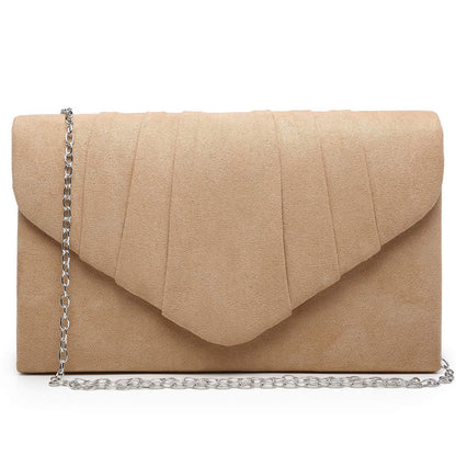 Dasein Women's Evening Bag Pleated Envelope Clutch l Dasein - Dasein Bags
