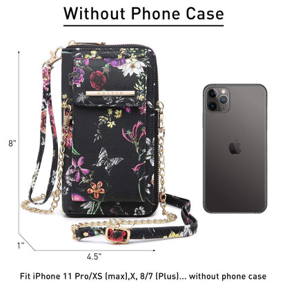 Fashion Small Size Cellphone Wristlet Crossbody Bag - Dasein Bags