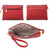 Tassel Weave Two Tone PU Leather Handbag with Matching Wallet l Dasein - Dasein Bags