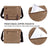 Dasein Vintage Unisex Large Canvas Messenger Bag/Cross body - Dasein Bags