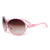 Women's Chic Open Temple Fashion Sunglasses - Light Pink - Dasein Bags