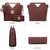 Fashion Design Chic Triangle Handle Shoulder Bag with Matching Wallet l Dasein - Dasein Bags