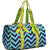 Quilted Chevron Duffel Bag With Removable Bows - Dasein Bags