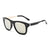 Square Sunglasses with Thick Metal Arms - Dasein Bags