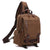 Vintage Unisex Canvas Sling Bag-Backpacks & Bookbags-Dasein Bags