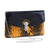 Women's Snakeskin Faux Leather Fashion Clutch with Bonus Chain Strap - Dasein Bags