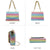 Chain Clutch Purse Glittering Evening Bag Party Cocktail Prom Handbags for Women - Dasein Bags