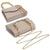 Chain Clutch Purse Glittering Evening Bag Party Cocktail Prom Handbags for Women - Dasein Bags