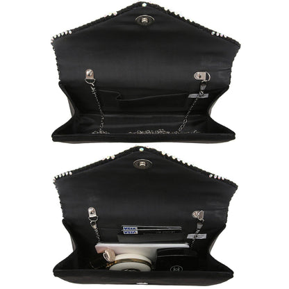 Women Colorful Rhinestone Cocktail Prom Evening Clutch Bags for Wedding Dasein - Dasein Bags