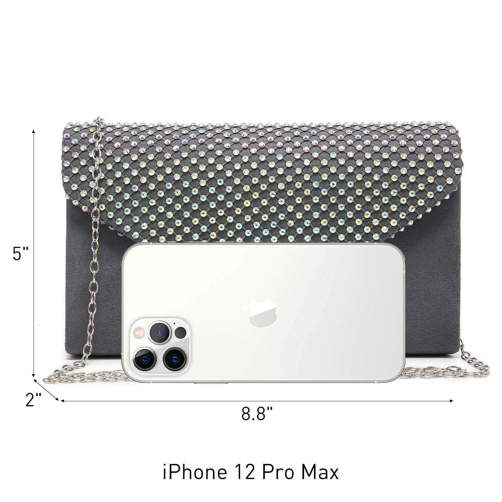 Women Colorful Rhinestone Cocktail Prom Evening Clutch Bags for Wedding Dasein - Dasein Bags